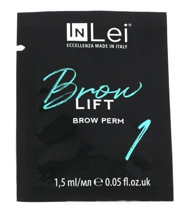 Составы для долговременной укладки бровей Inlei